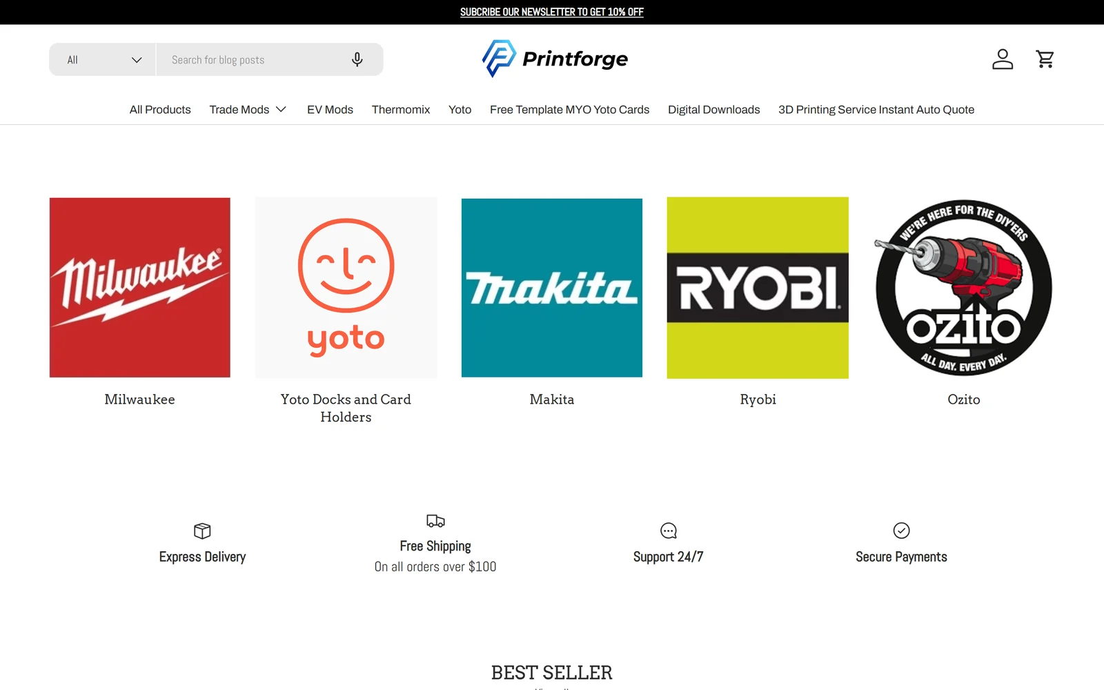 Printforge — Custom 3D Printing for Australian Makers & Tradies